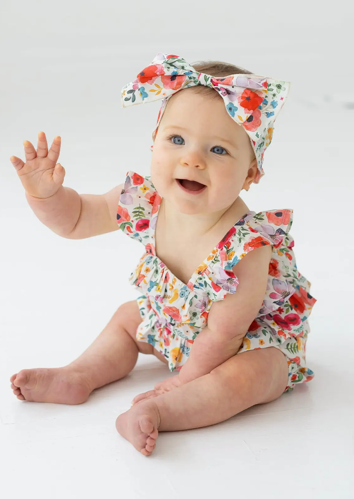 Dancing Petals Romper