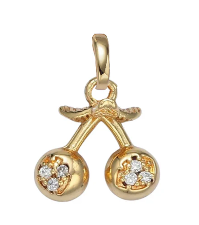 Kinsey Designs Cherry Clip Charm