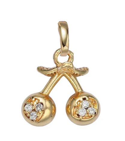 Kinsey Designs Cherry Clip Charm