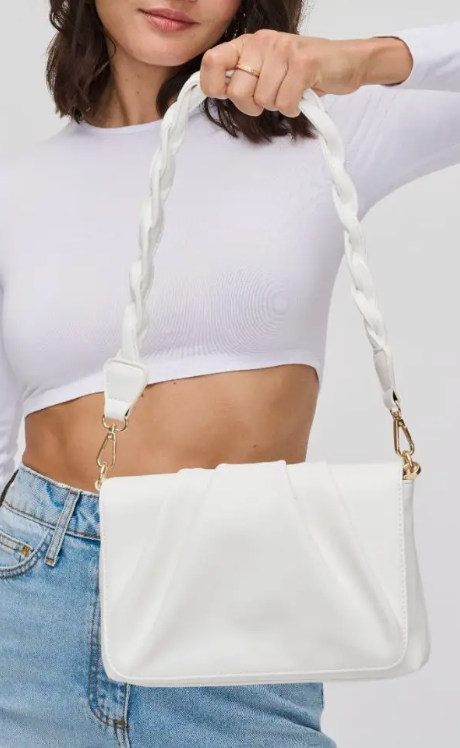 Aimee White Crossbody