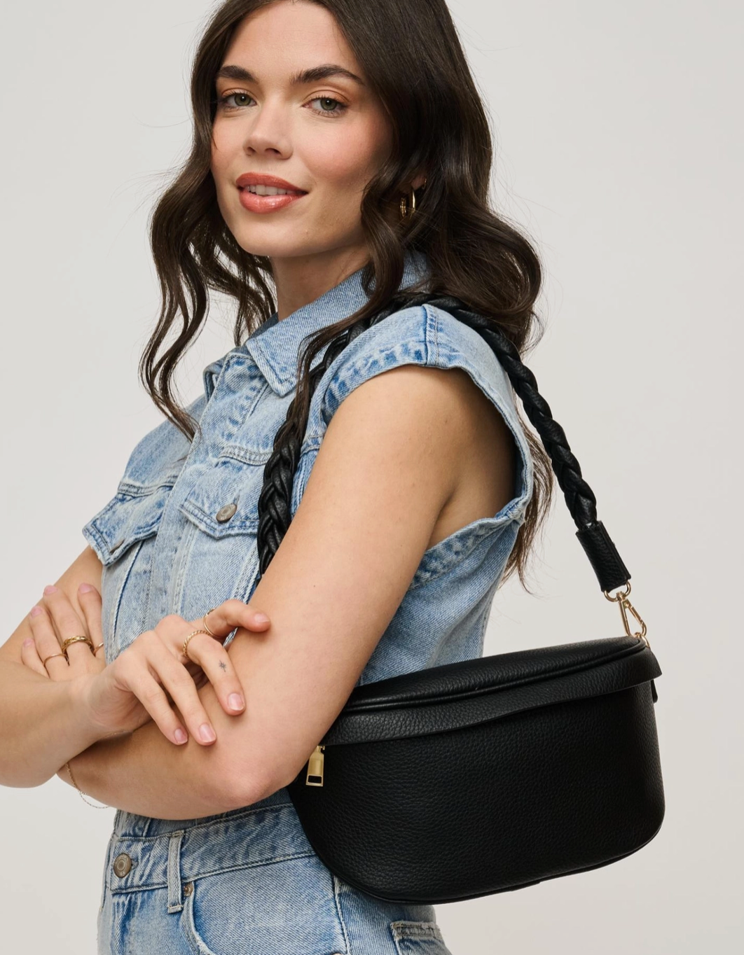 Laney Convertible Crossbody Black