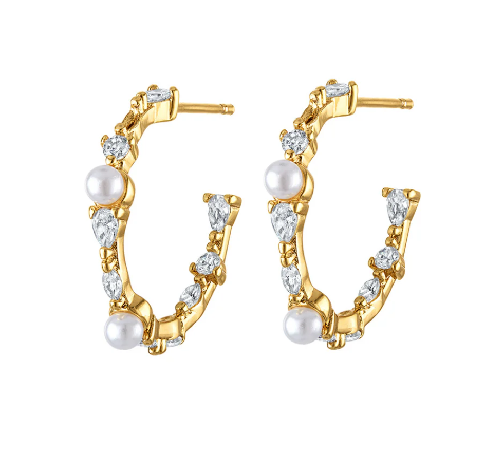Kinsey Designs Lollita Pearl Hoop