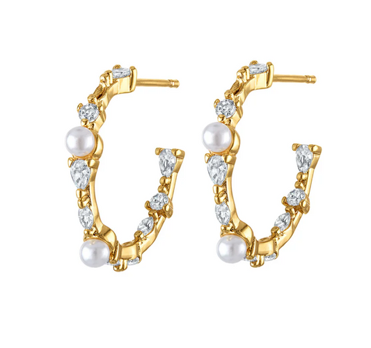 Kinsey Designs Lollita Pearl Hoop
