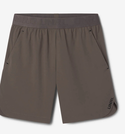 UNRL Daybreaker Shorts Taupe 7.5