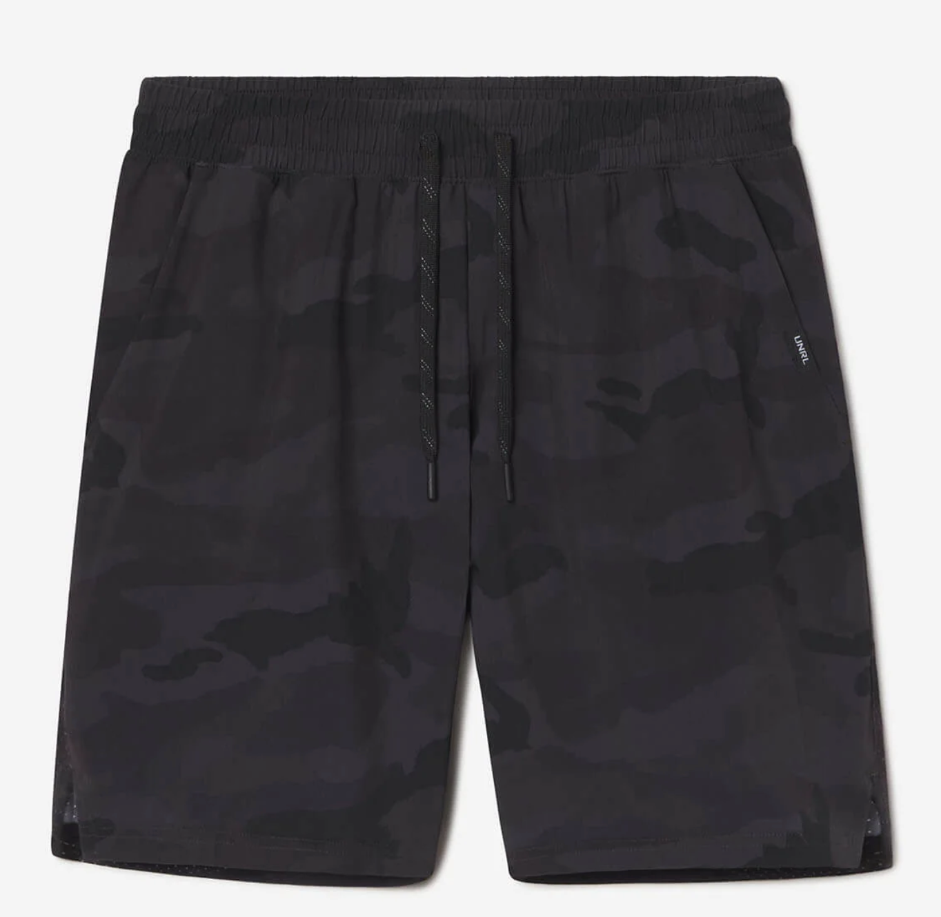 UNRL Stride Shorts Camo 7.5