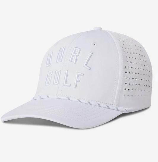 UNRL White Golf Vintage Hat