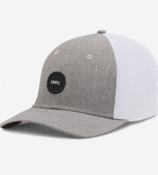 UNRL Gray Classic Dot Trucker