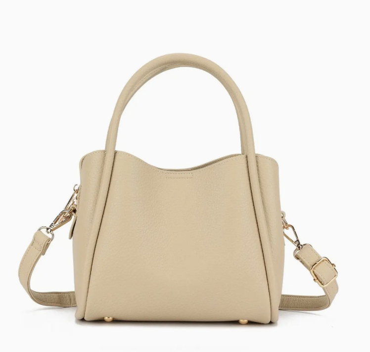 Clara Beige Ivory Crossbody