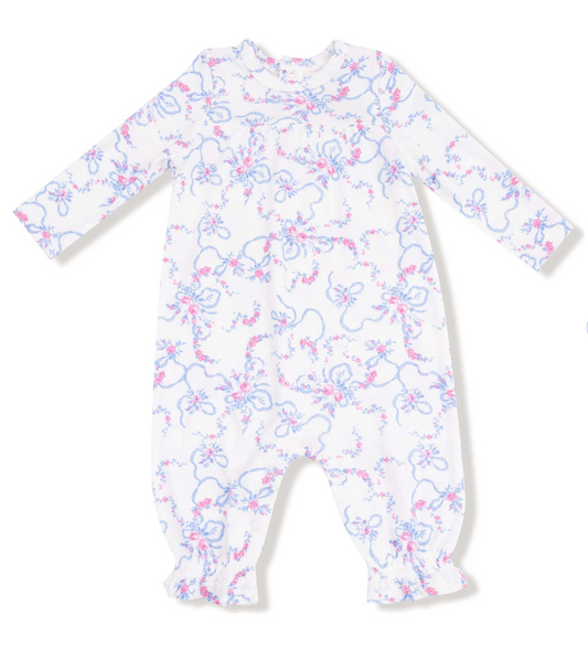 Angel Dear Ribbon Floral Fling Romper