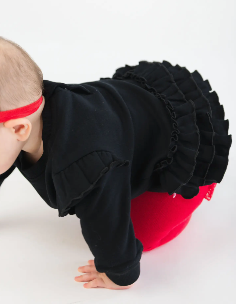 Ruffle Butts Plaid Bow Bubble