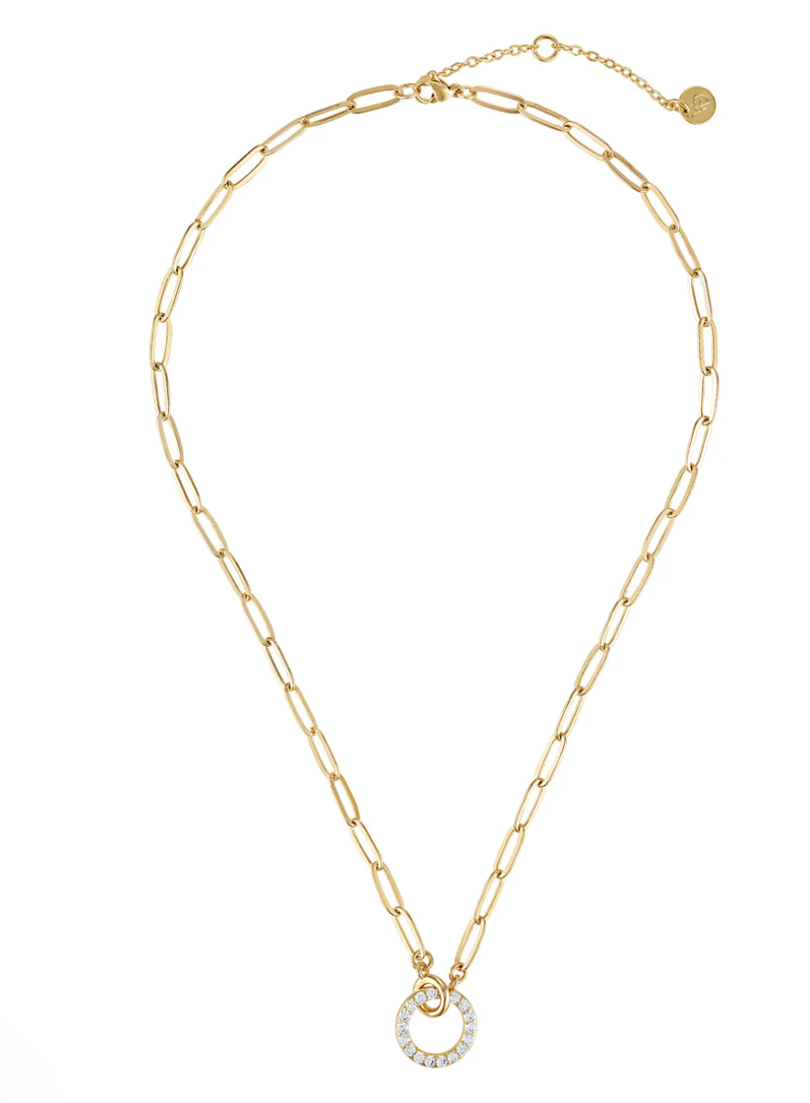 Kinsey Designs Cyrus Interlocking Circle Necklace