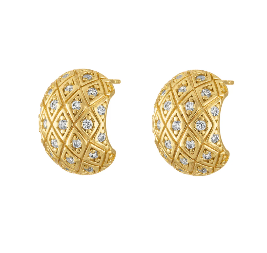 Kinsey Designs Lono Quilted Earring