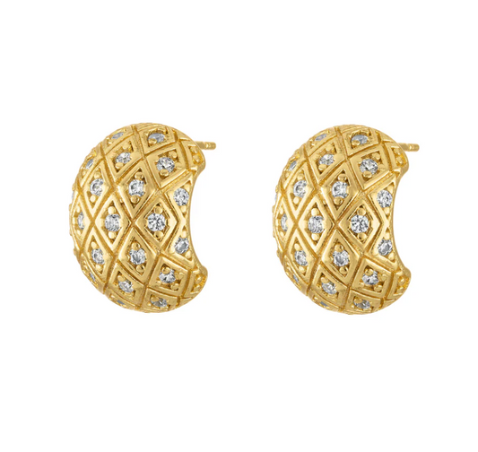 Kinsey Designs Lono Quilted Earring