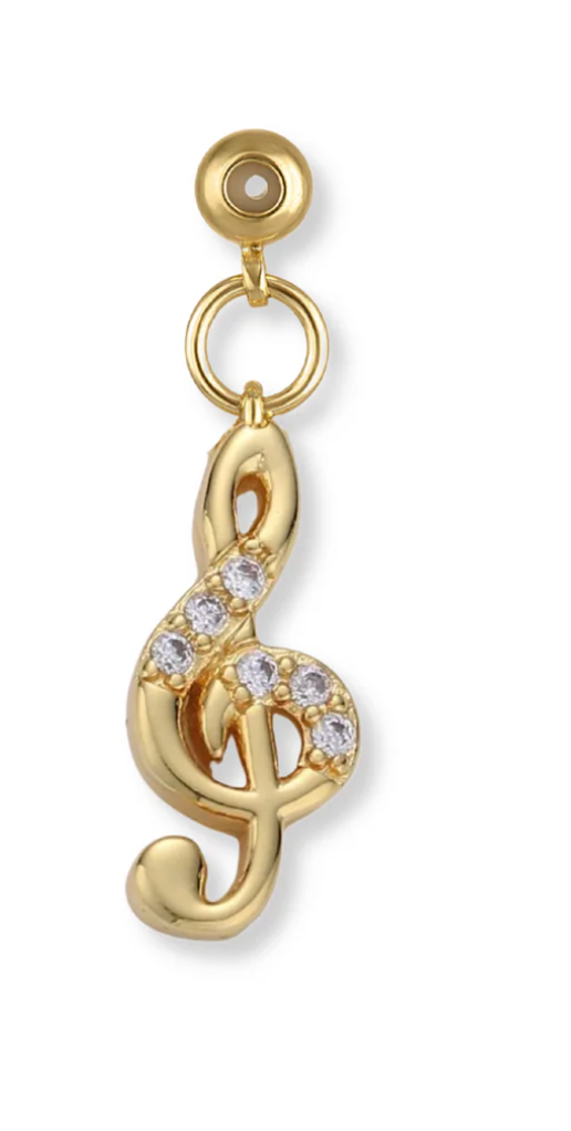 Kinsey Designs Music Note Drop Charm