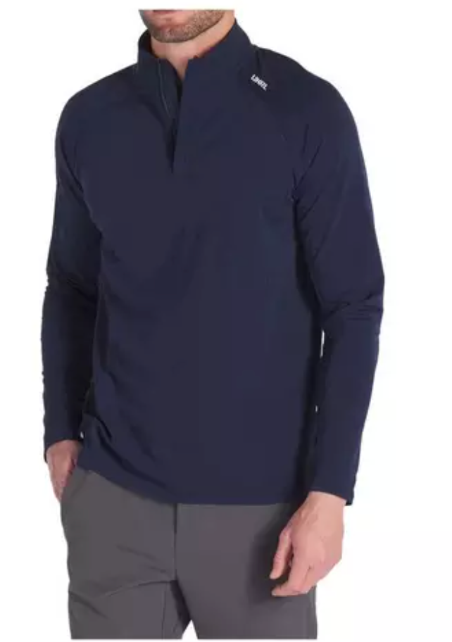 UNRL Highlands Quarterzip Navy