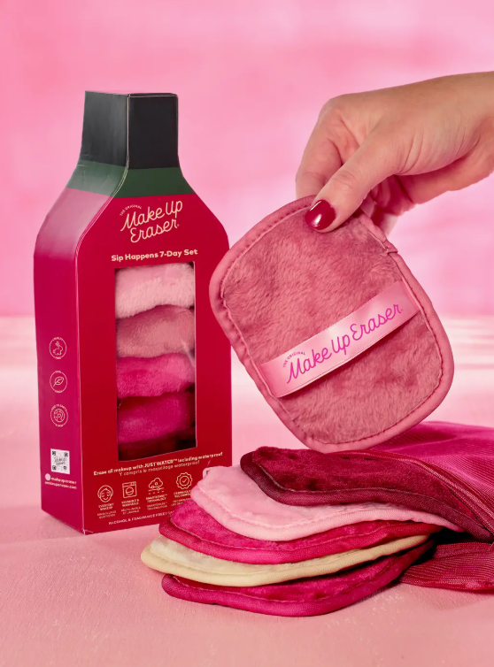 Sip Happens 7 PC Make Up Erasers