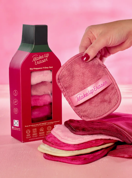 Sip Happens 7 PC Make Up Erasers