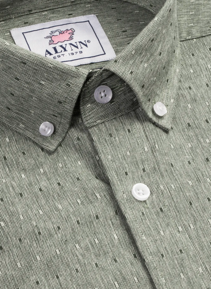Mason Green Slim Fit Button Down