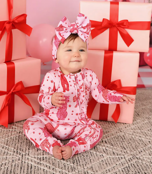 Wild Thing Leopard Bamboo Onesie