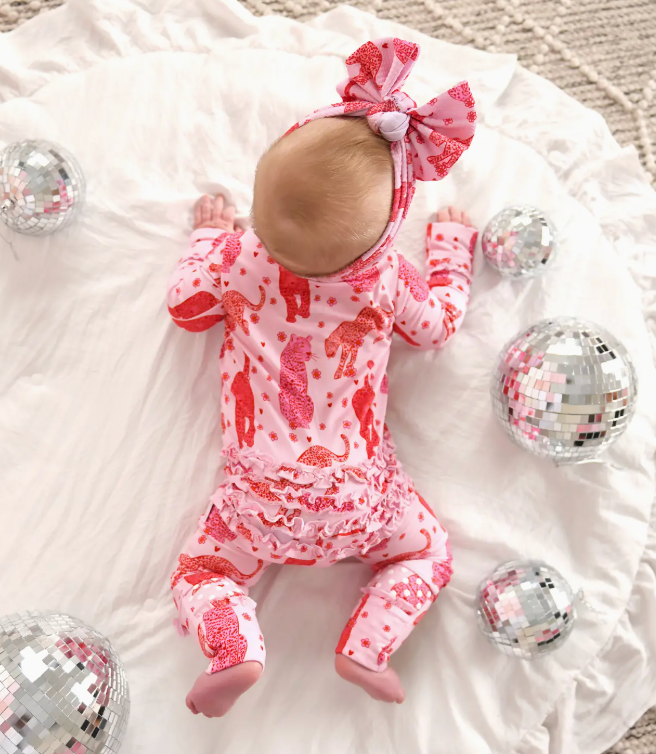 Wild Thing Leopard Bamboo Onesie