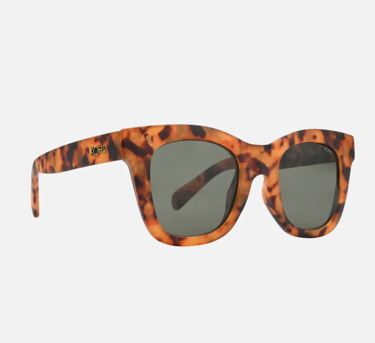KOHV Bailey Matte Tortoise Sunglasses