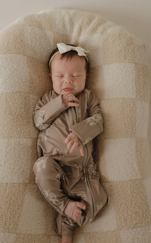 HIghland Cow Bamboo Onesie