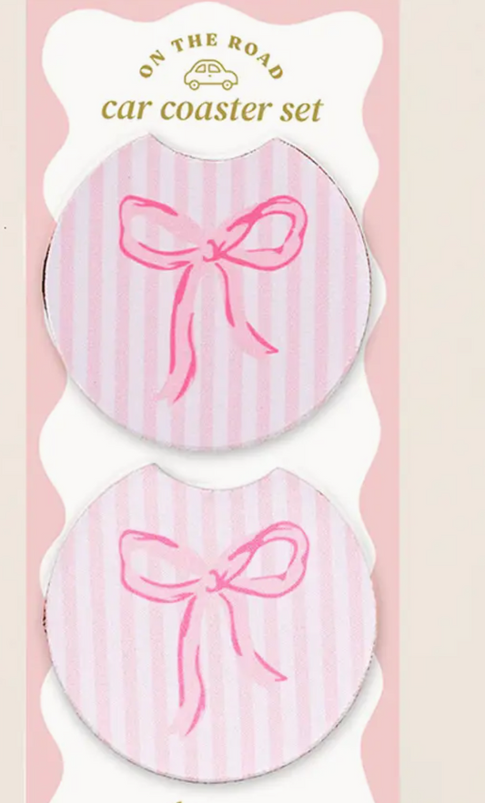 Bow Car Coasters