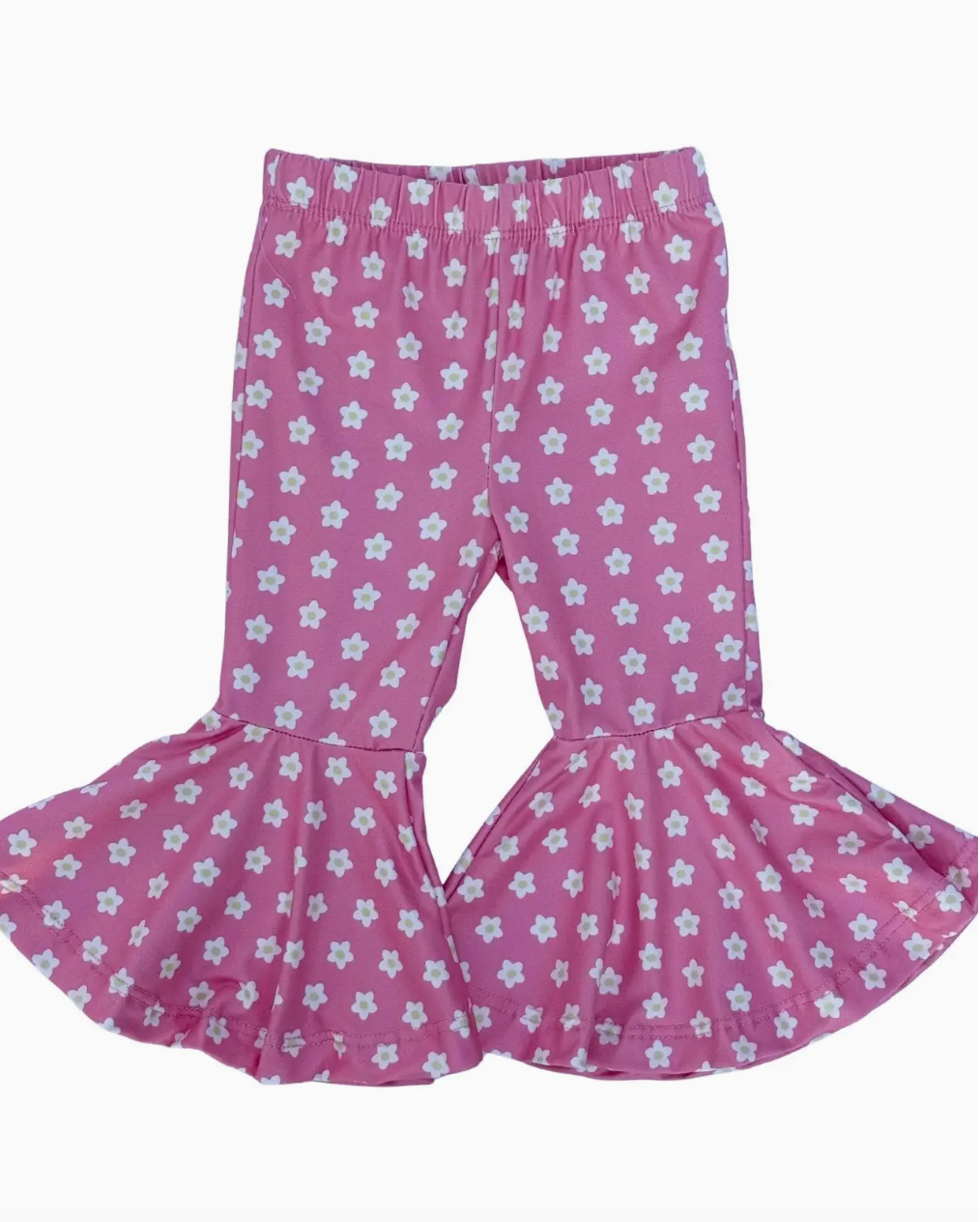Pink Floral Keely Bell Bottoms