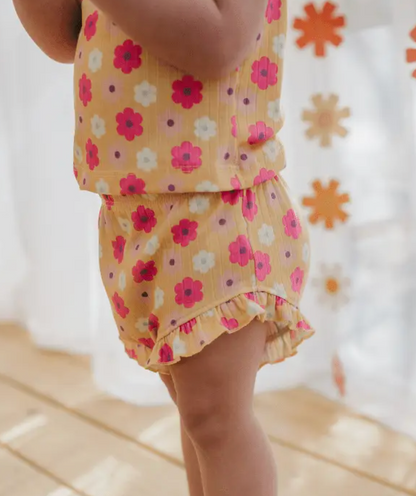 Luna Tank + Floral Shorts Set