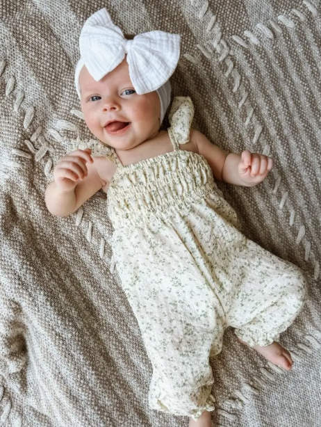 Paisley Smocked Jumpsuit