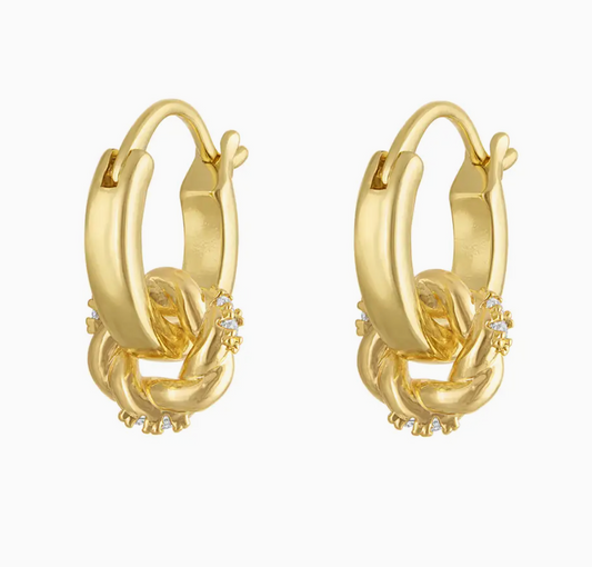 Kinsey Designs Rondelle Huggie Earring