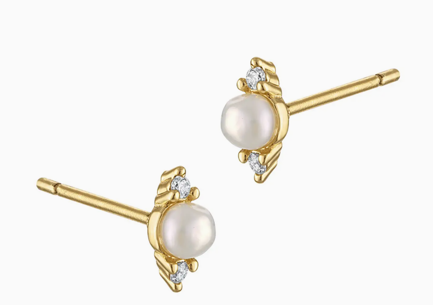 Kinsey Designs Beckham Pearl Studs