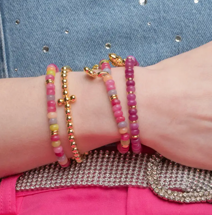 Kinsey Designs Cross Stretch Bracelet