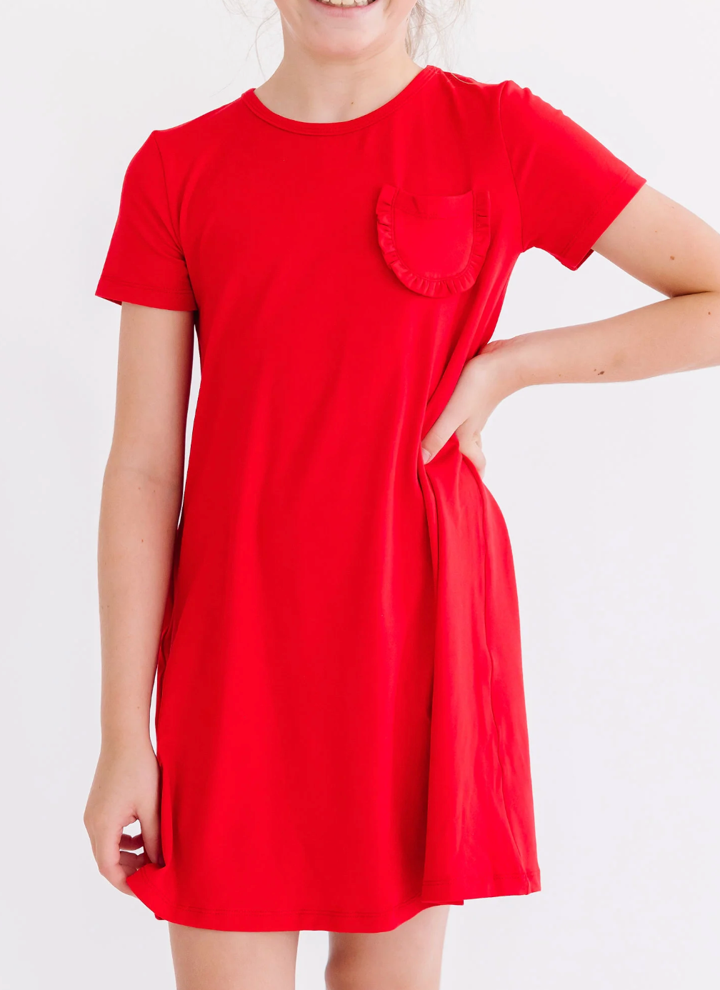 Red Tshirt Dress