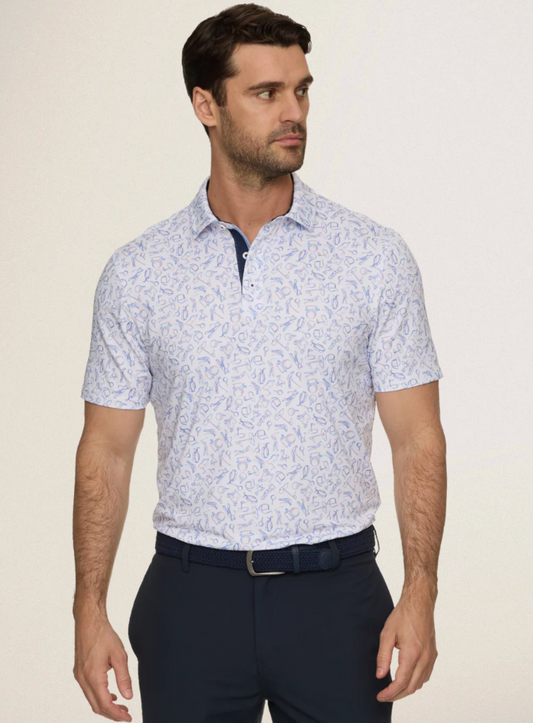 Flag + Anthem White Floral Cobbtown