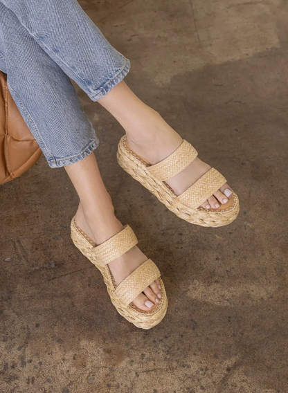 Marley Woven Double Strap Sandal