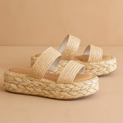 Marley Woven Double Strap Sandal