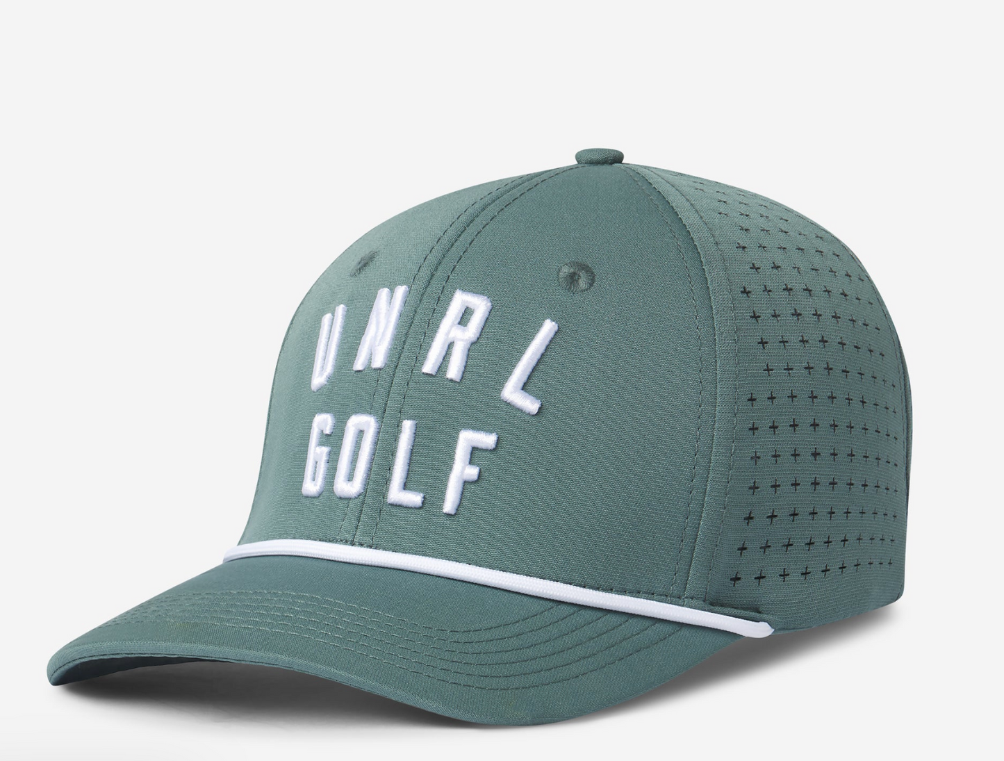 UNRL Green Vintage Rope Snapback
