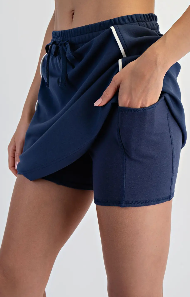 Navy Scuba Skort