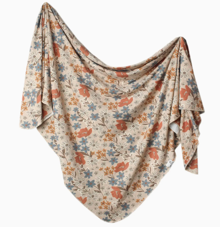 Copper Pearl Eden Swaddle Blanket