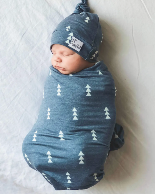 Copper Pearl North Swaddle Blanket
