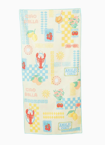 Italian Summer Microfiber Beach Towel