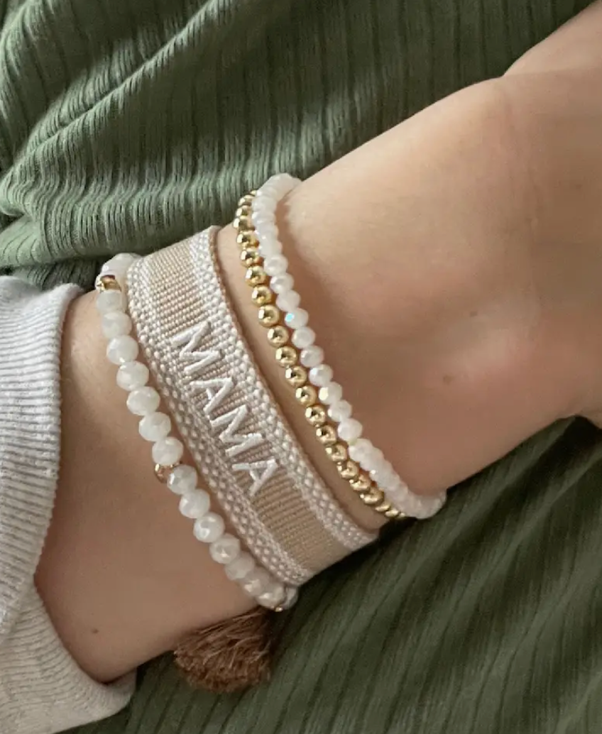 MAMA Canvas Bracelet