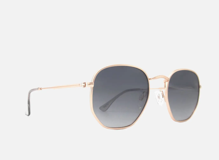 KOHV Billie Rose Gold Sunglasses