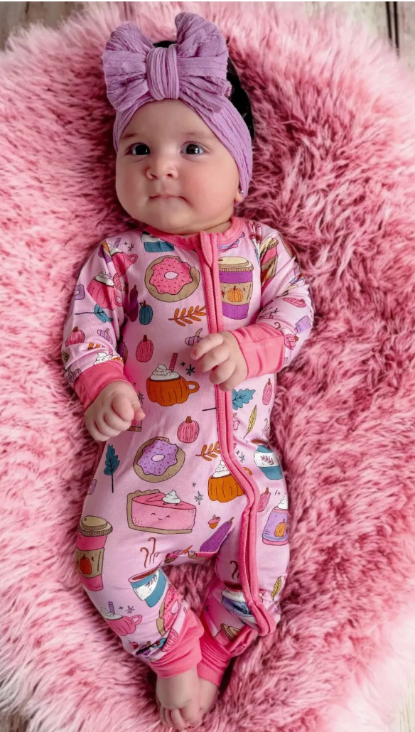 Spearmint Love PSL Bamboo Onsie