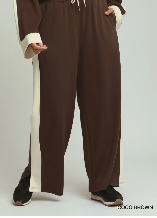 Coco Brown Lu Colorblock Pants
