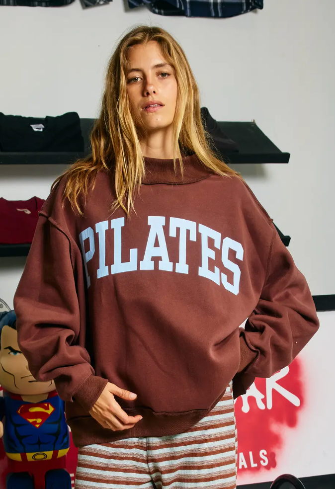 Pilates + Yoga Reversible Mock Neck