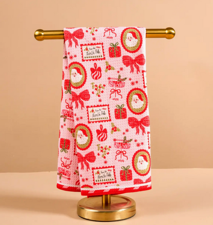 Mistletoe Magic Tea Towel