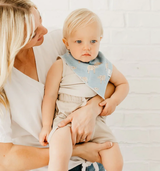 Copper Pearl. Peanut Bibs