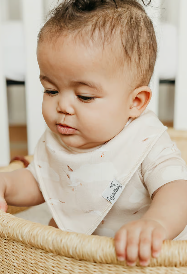 Copper Pearl Fischer Bibs